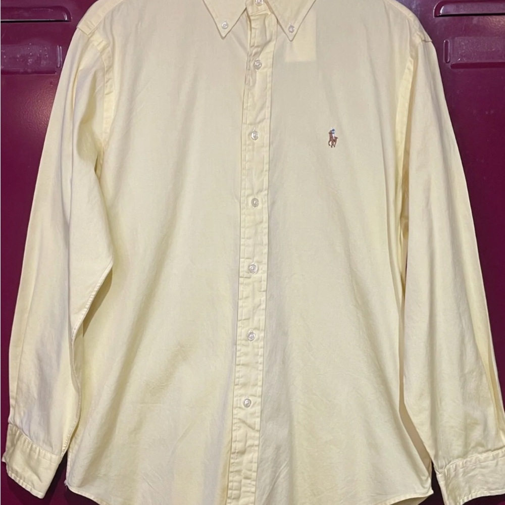 Polo Ralph Lauren‎ Light Yellow Casual Button Down Shirt